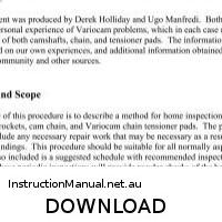 download PORSCHE 968 VARIOCAM ASSEMBLY INSPECTION PROCEDURE SCHEDULE workshop manual