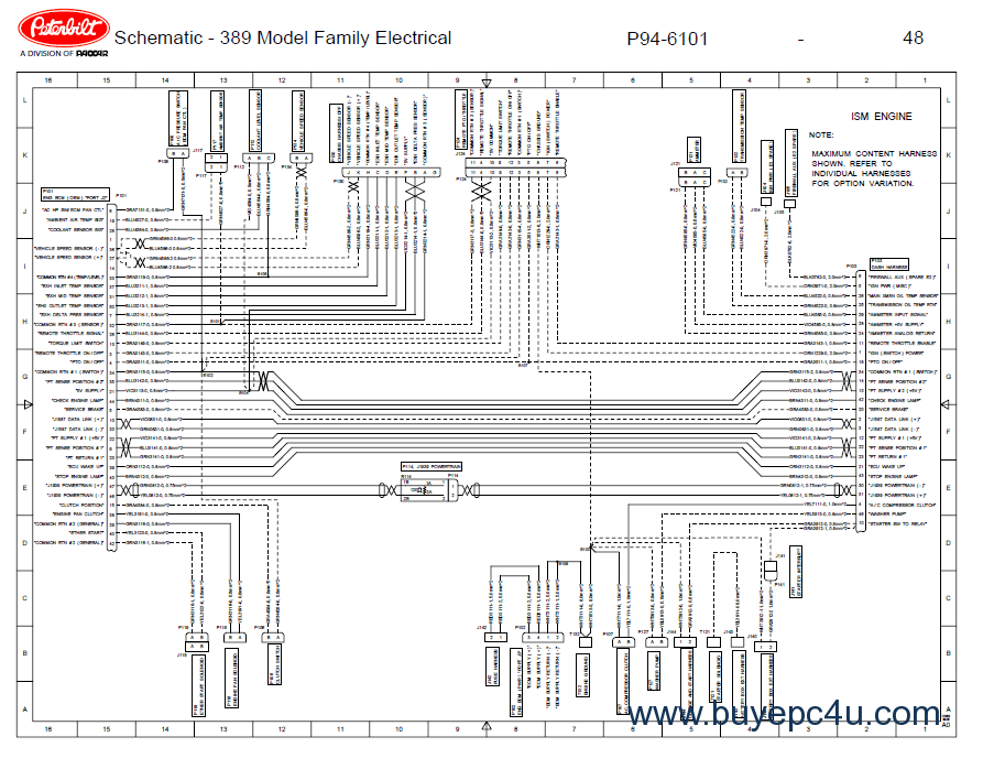 download Peterbilt Schematic 379 Family workshop manual