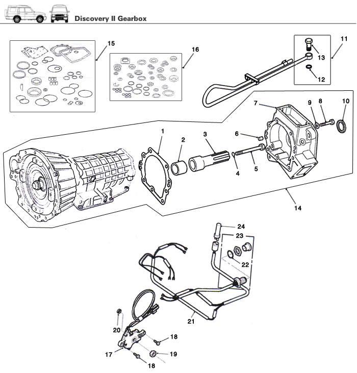 download Range Rover Discovery II OEM workshop manual