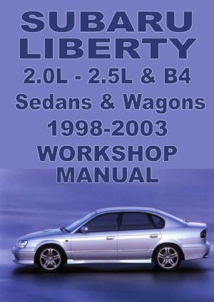 download SUBARU LIBERTY 98 03 workshop manual