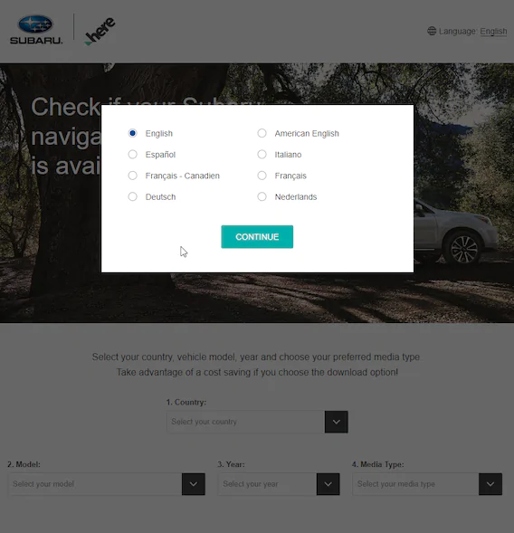 download SUBARU SAT NAV UPDATE Legacy Outback workshop manual