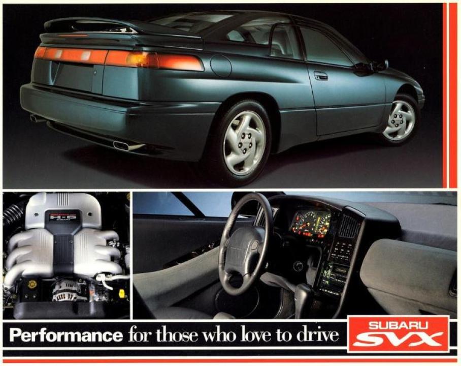 download SUBARU SVX workshop manual