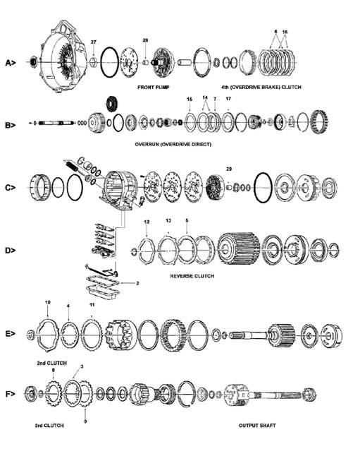 download SUZUKI Automatic Transmission MX17 GEO METRO SPRINT able workshop manual