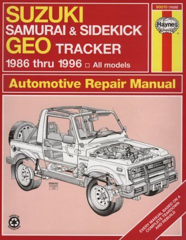 download SUZUKI SAMURAI SIDEKICK GEO TRACKER workshop manual