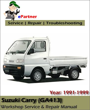 download Suzuki Carry workshop manual