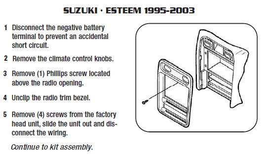 download Suzuki Esteem workshop manual