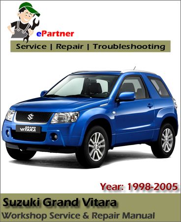 download Suzuki Grand Vitara workshop manual