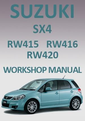 download Suzuki SX4 RW416 workshop manual