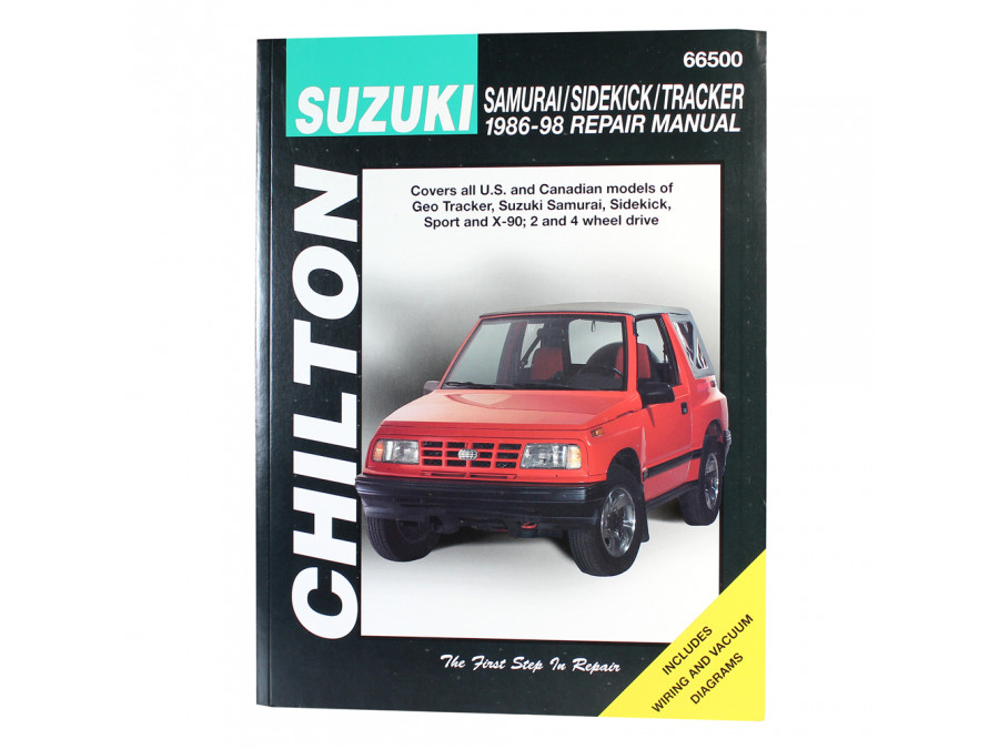 download Suzuki Sidekick Samurai workshop manual