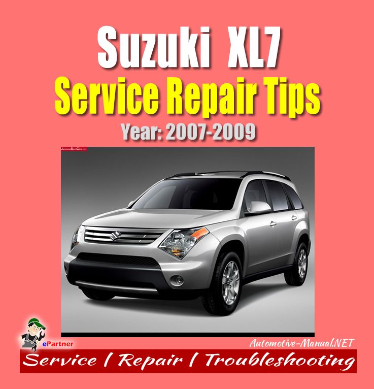 download Suzuki Xl7 workshop manual