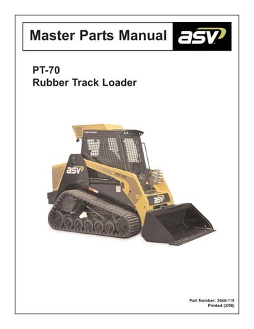 download TEREX SR 70 SR 80 RUBBER TRACK Loader able workshop manual