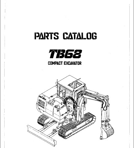 download Takeuchi TB68 Compact Excavator able workshop manual