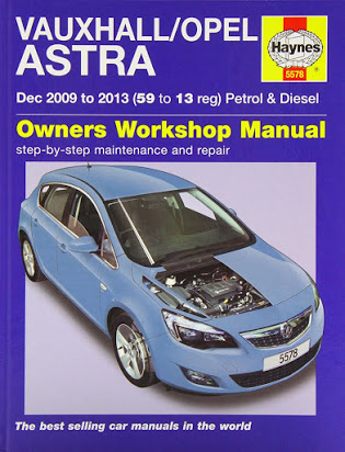 download VAUXHALL OPEL ASTRA G ZAFIRA ENG workshop manual