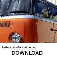 download VOLKSWAGEN VW KOMBI TRANSPORTER T2 NAMUAL workshop manual