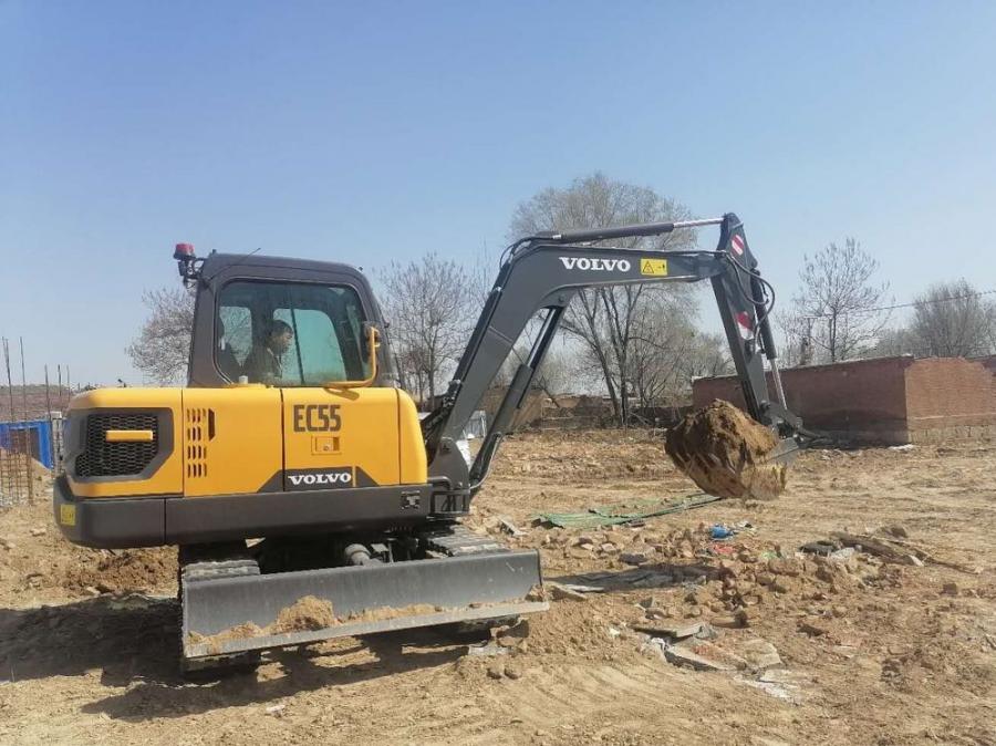 download VOLVO EC55 COMPACT Excavator able workshop manual