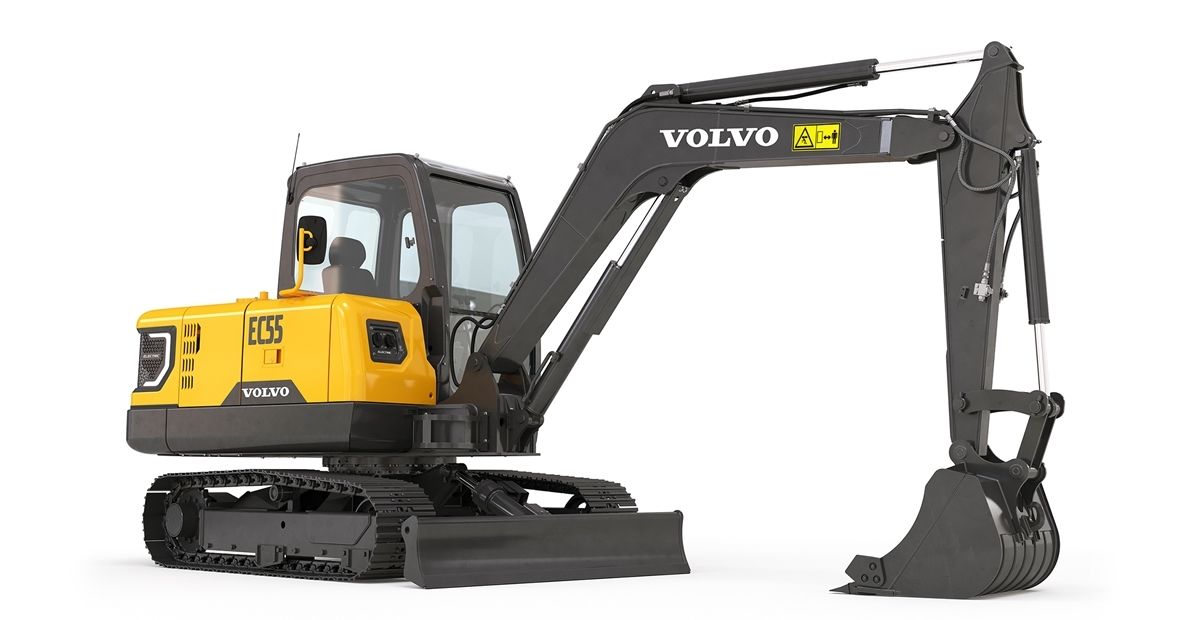 download VOLVO EC55 COMPACT Excavator able workshop manual