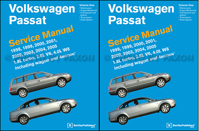 download VW Volkswagen Passat 4 cylinder workshop manual