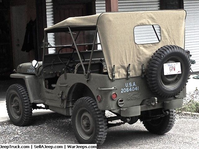 download WILLYS JEEP 4X4 GPW MB 1941 1945 workshop manual